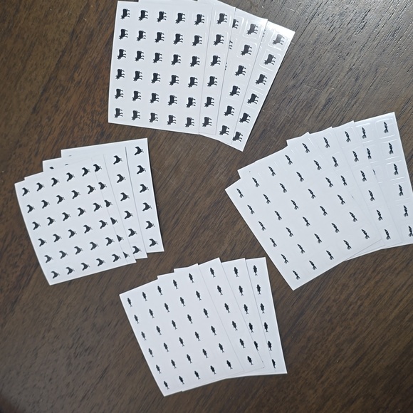 Wedding Meal Choice Stickers - Picture 2 of 6